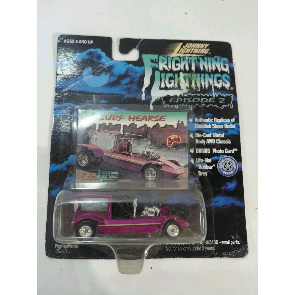 Johnny Lightning Frighting Lightning 1:64 DieCast George Barris Surf Hearse